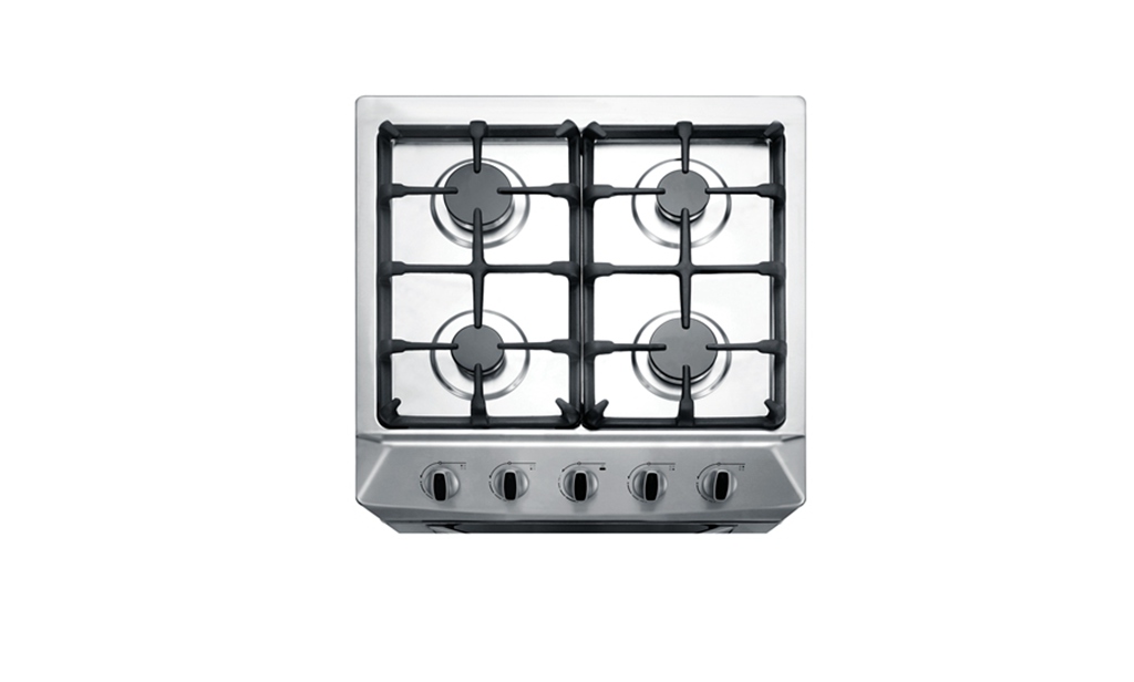 4 Burners Gas Oven With Glass Cover