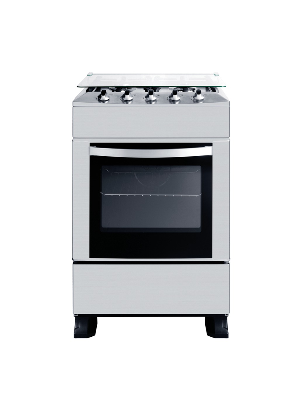 4 Burners Gas Oven With Glass Cover