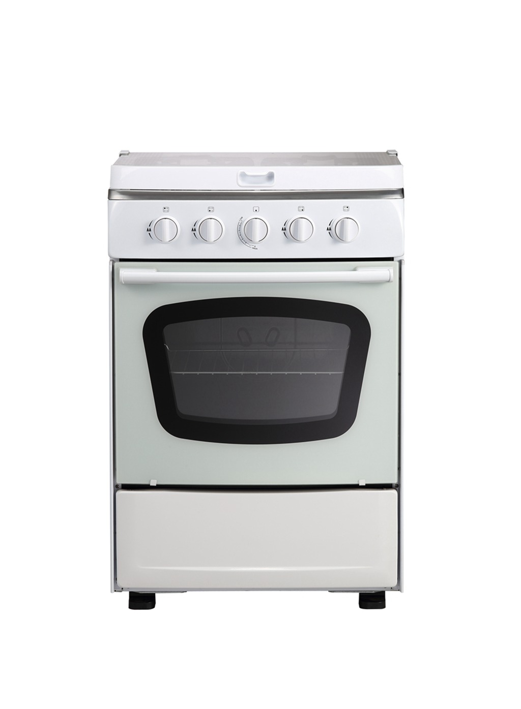 24 Inches Wide 4 Burner Gas Stove with Oven