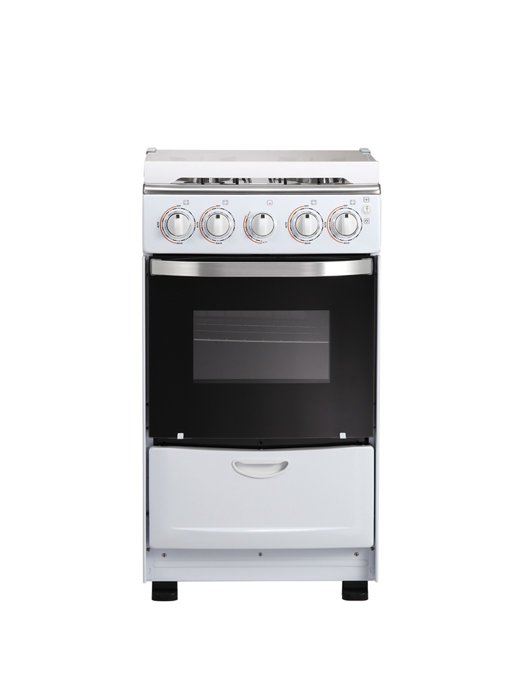  20 Inches Wide Gas Oven With 4 Burners
