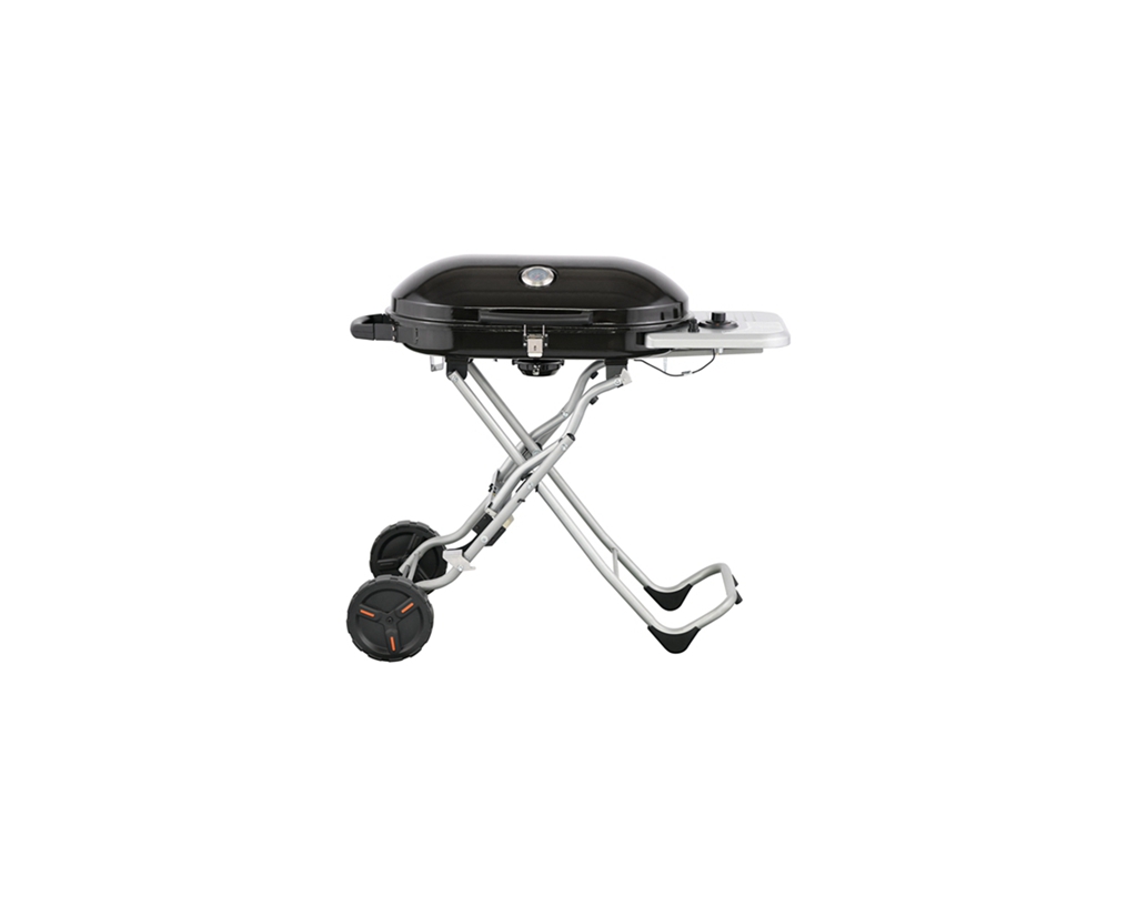 Foldable Gas Grill Black Lid