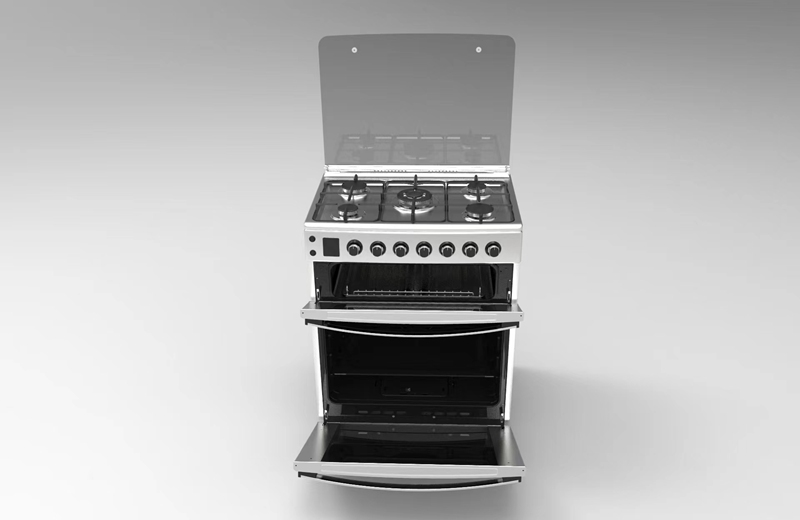 Double Gas Oven with 5 burners