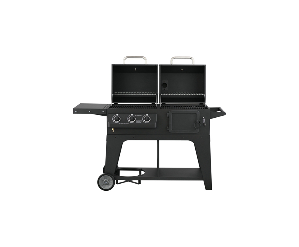 Gas And Charcoal Grill