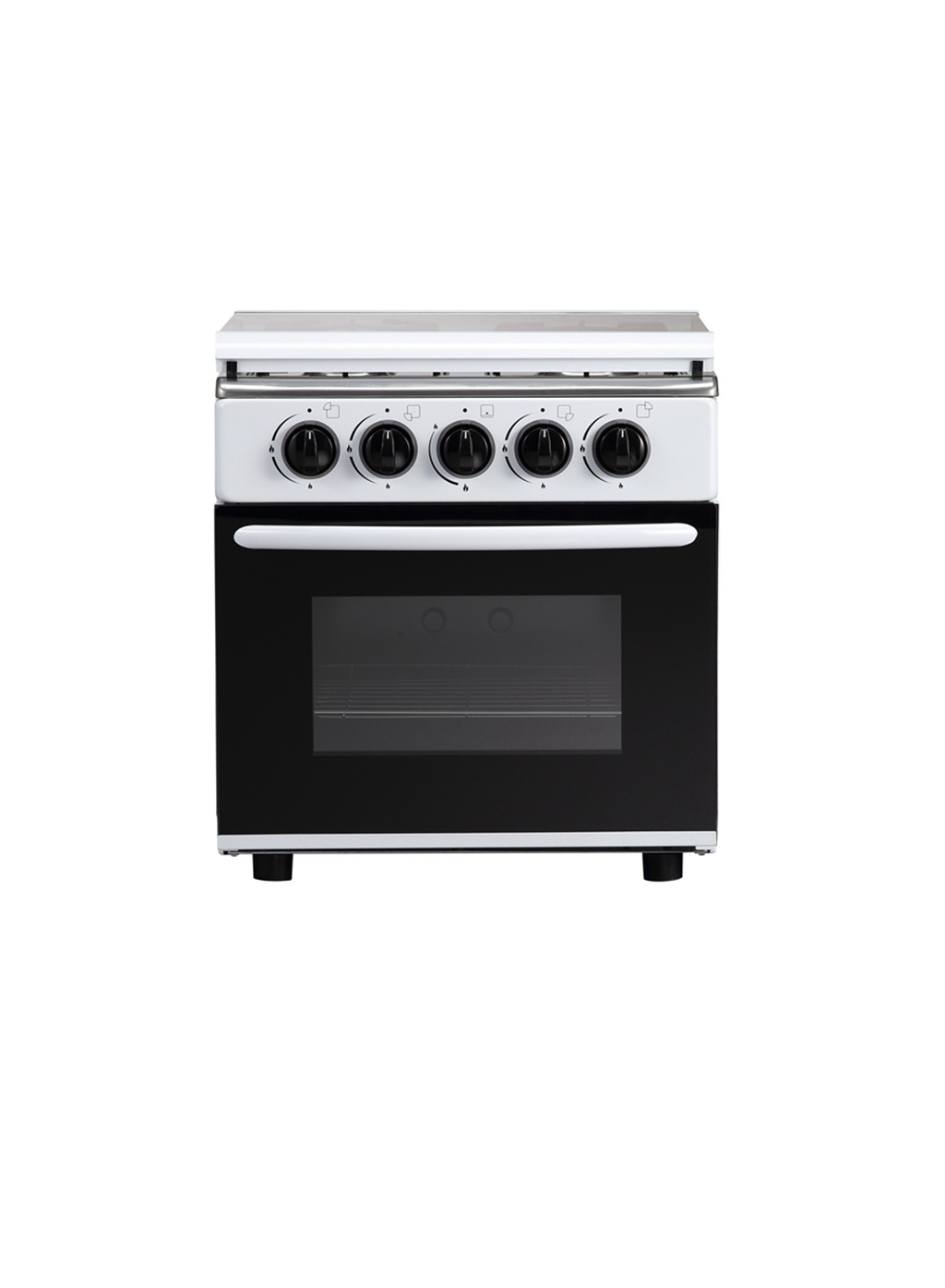 the versatility of a 20 inch wide 4 burners gas stove